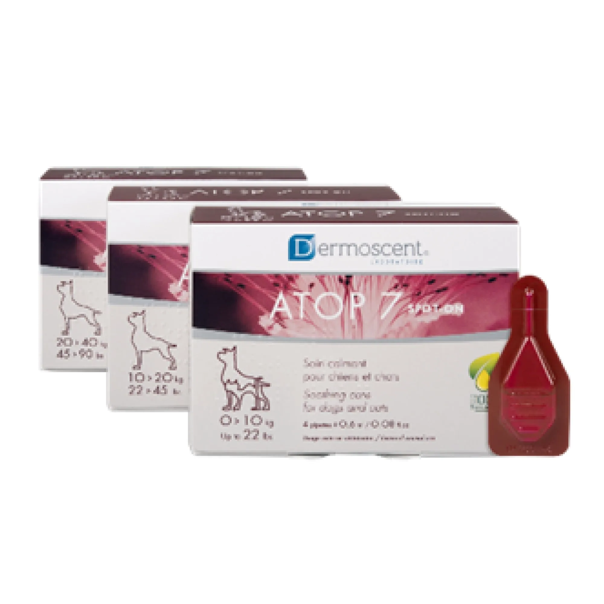 Savavet Dermoscent Atop 7 Spot-On for Dogs  (0-10kg)