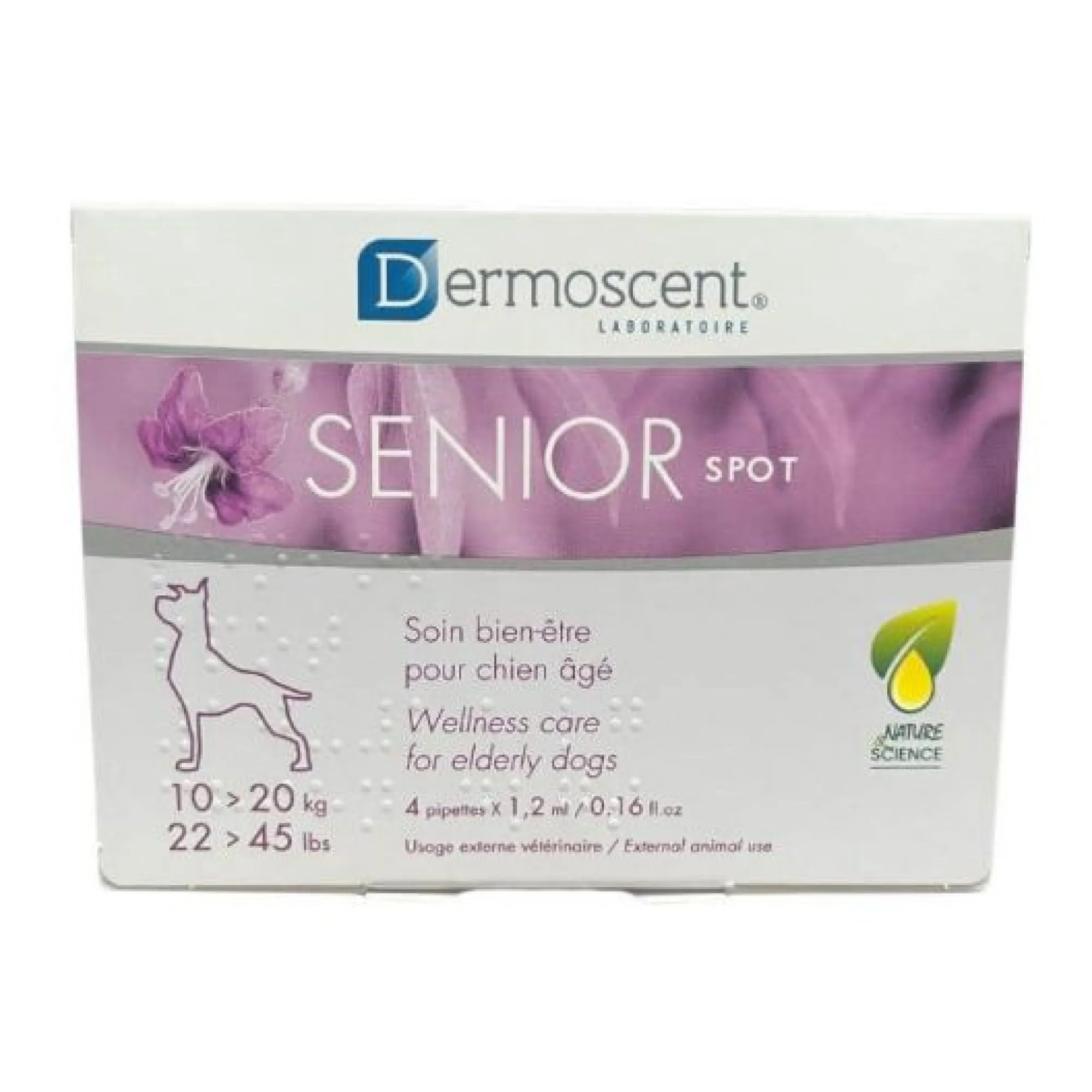 Savavet Dermoscent Senior Spot for Dogs Between 10 to 20kg