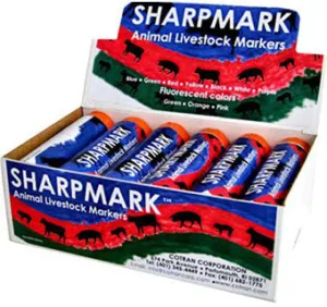 SHARPMARK LIVESTOCK MARKING STICK - RED