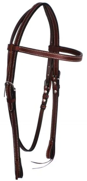 Showman  Browband Leather Headstall