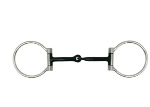 Showman Stainless Steel D-Ring 5" Sweet Iron Mouth Snaffle Bit