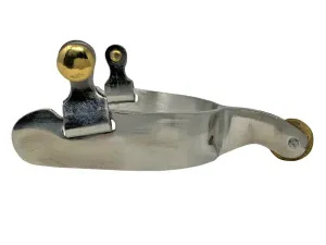Showman  Western Stainless Steel Mens size spurs.