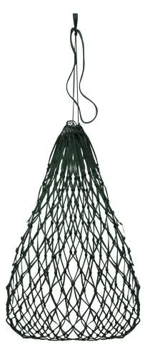 Slow feed hay bag with rings.