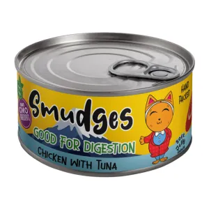 Smudges Chicken Flakes with Tuna in Soft Jelly Adult Cat Wet Food