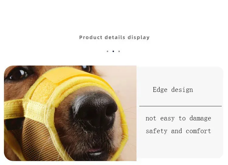 SOFT PET MUZZLE BLACK