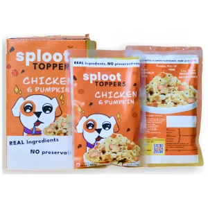 Sploot Chicken and Pumpkin Flavour Real Chicken Chunk in Gravy Dog Wet Food