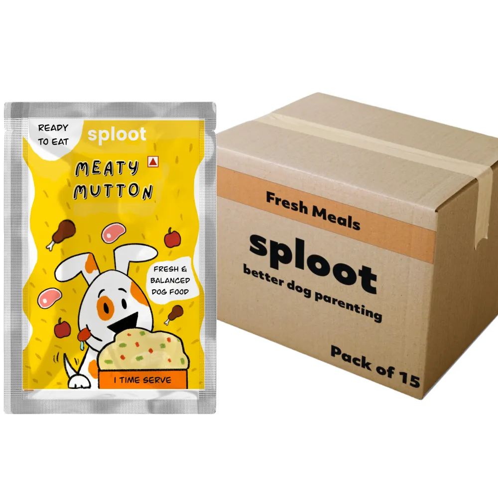 Sploot Meals Meaty Mutton and Brown Rice Dog Wet Food