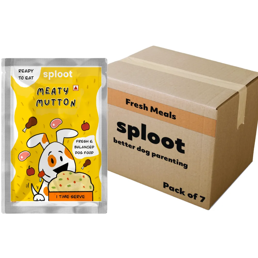 Sploot Meals Meaty Mutton and Brown Rice Dog Wet Food