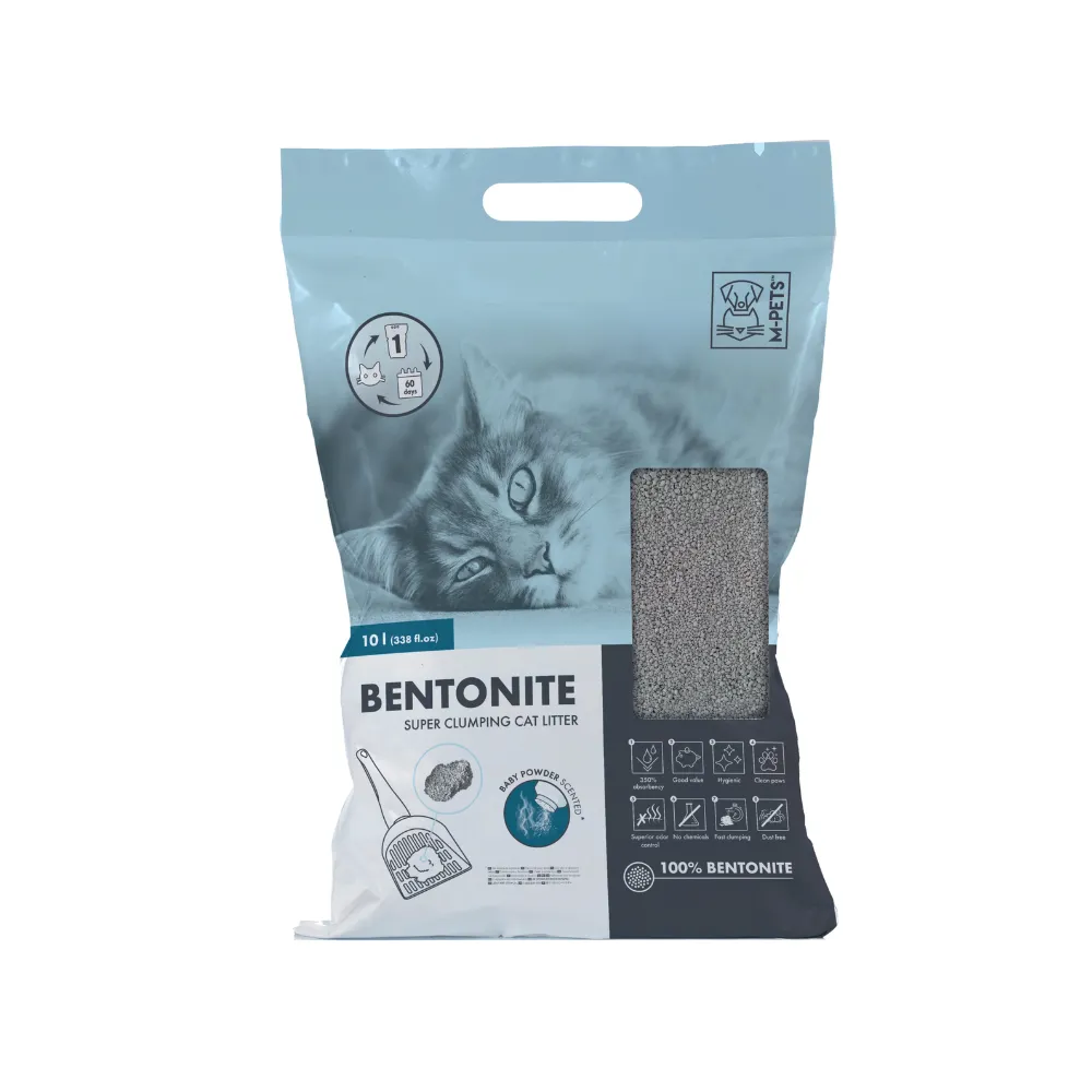 Super Clumping Bentonite Cat Litter Baby Powder