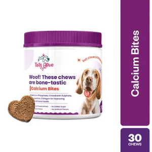 TailsAlive Calcium Chicken Flavor Soft Chews Supplements for Dogs