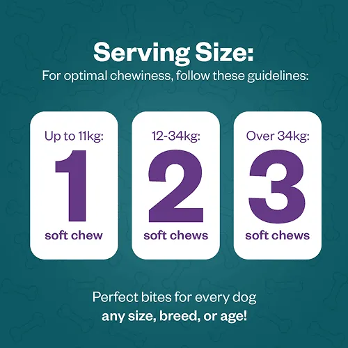 TailsAlive Calcium Chicken Flavor Soft Chews Supplements for Dogs
