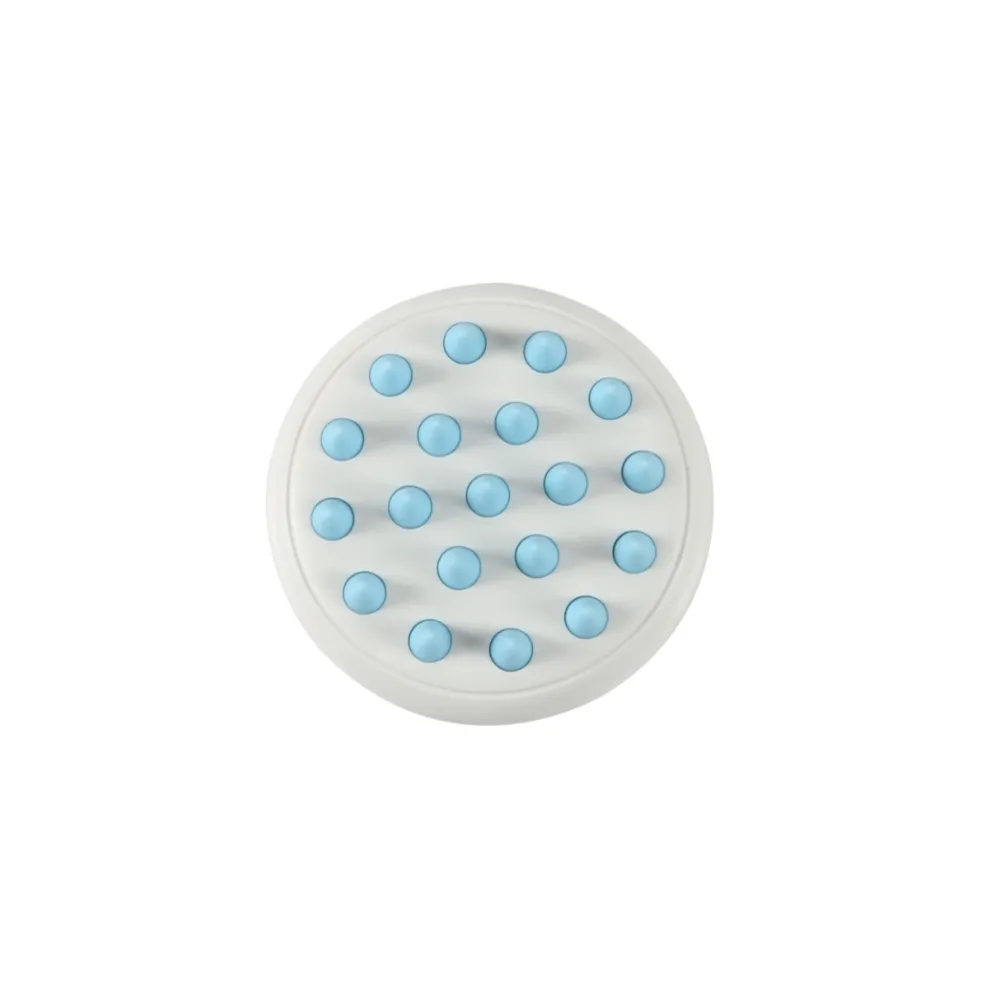 Tender Massage Soft Comb - Sharp Teeth Blue