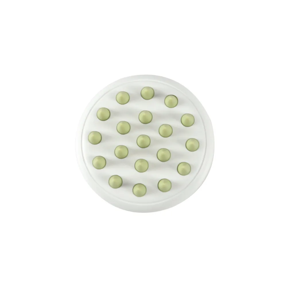 Tender Massage Soft Comb - Sharp Teeth Green
