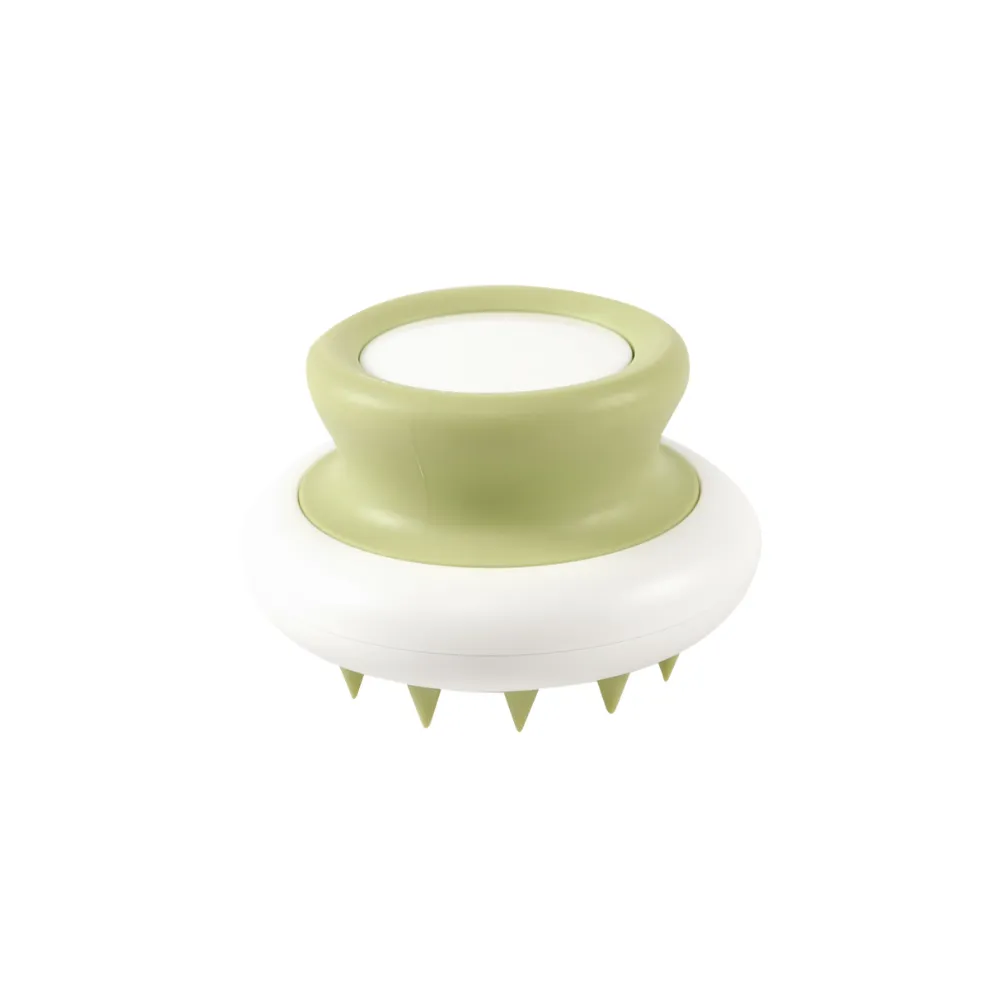 Tender Massage Soft Comb - Sharp Teeth Green