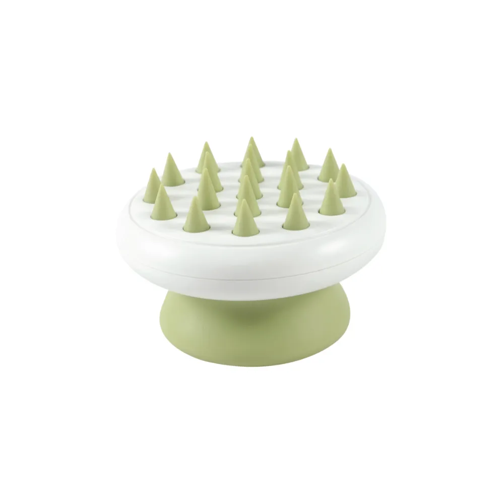 Tender Massage Soft Comb - Sharp Teeth Green