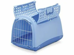 Trasportino Linus Open Top Cabrio Azzurro Chiaro Pets Qatar