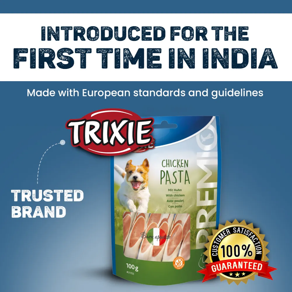Trixie Premio Chicken Pasta and Fish and Chicken Rolls Dog Treats Combo