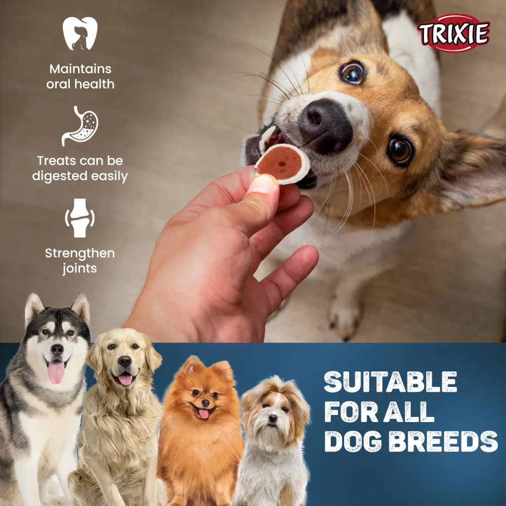 Trixie Premio Chicken Pasta and Fish and Chicken Rolls Dog Treats Combo