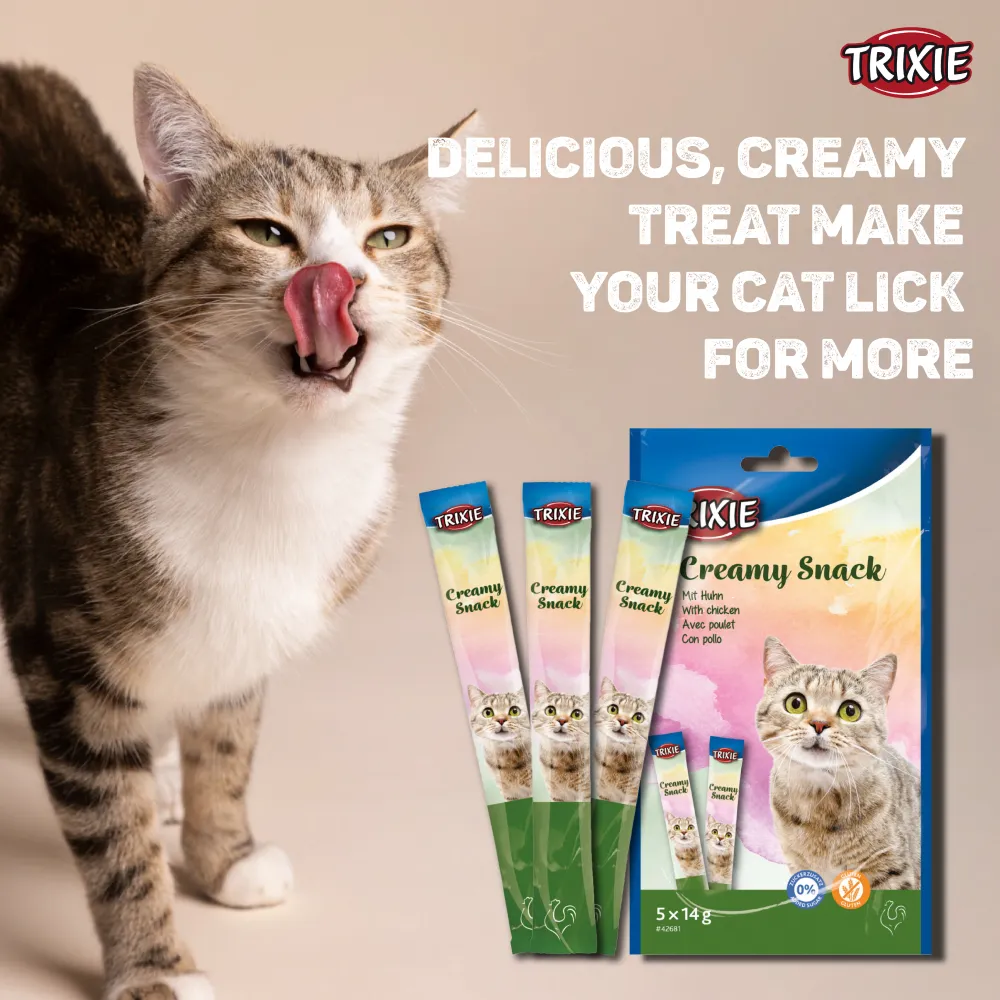Trixie Snack with Chicken Creamy Cat Treat
