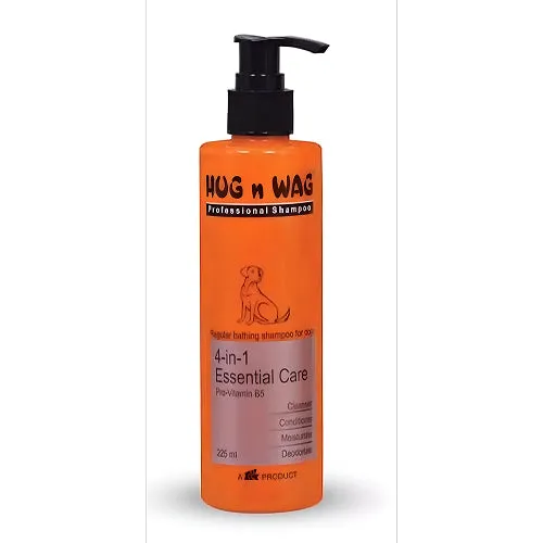 Ttk Hug n Wag Professional 4 in 1 Essential Care Shampoo for Dogs