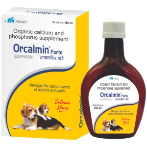 Ttk Orcalmin Forte Organic Calcium Suspension for Dogs