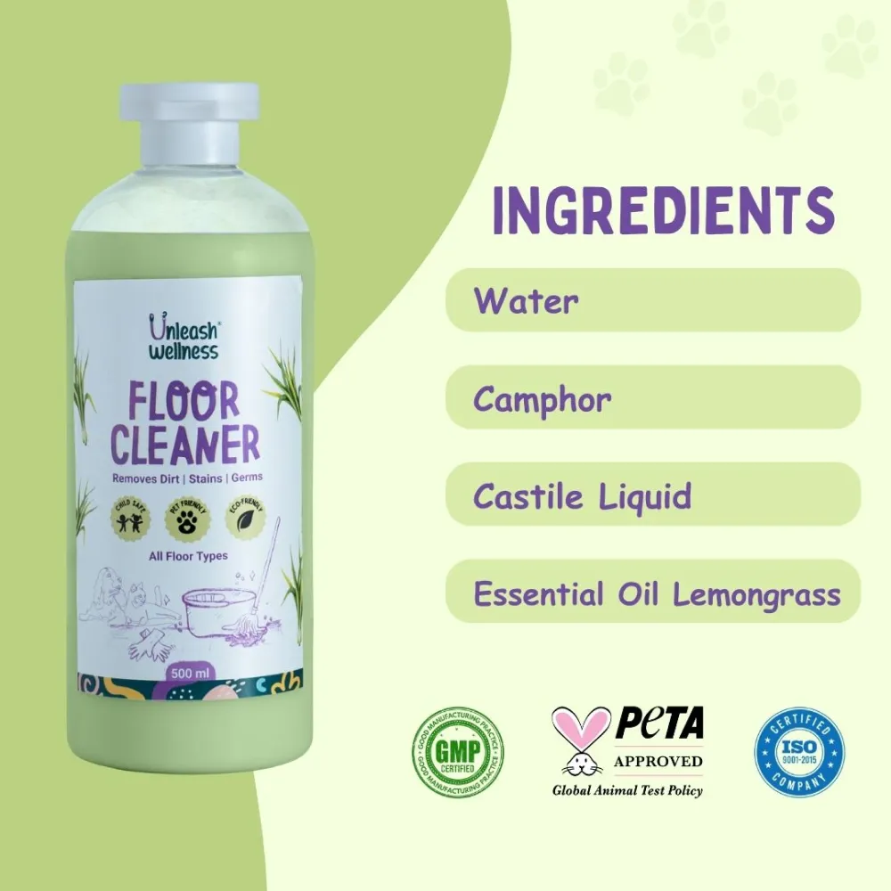 Unleash Wellness Pet Safe Floor Cleaner for Dogs and Cats