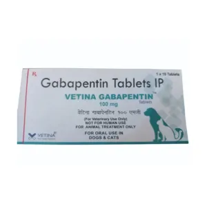Vetina Gabapentin 100mg Tablets for Dogs and Cats