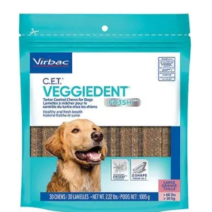 Virbac Veggiedent Dental Chew For Large Dogs