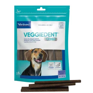 Virbac Veggiedent Dental Chew For Medium Dogs