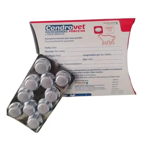Vivaldis Condrovet Large Joint Support tablet for Dogs