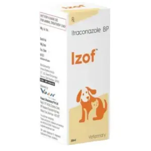 Vvaan Izof oral Suspension (Itraconazole) 30ml  for Dogs & Cats
