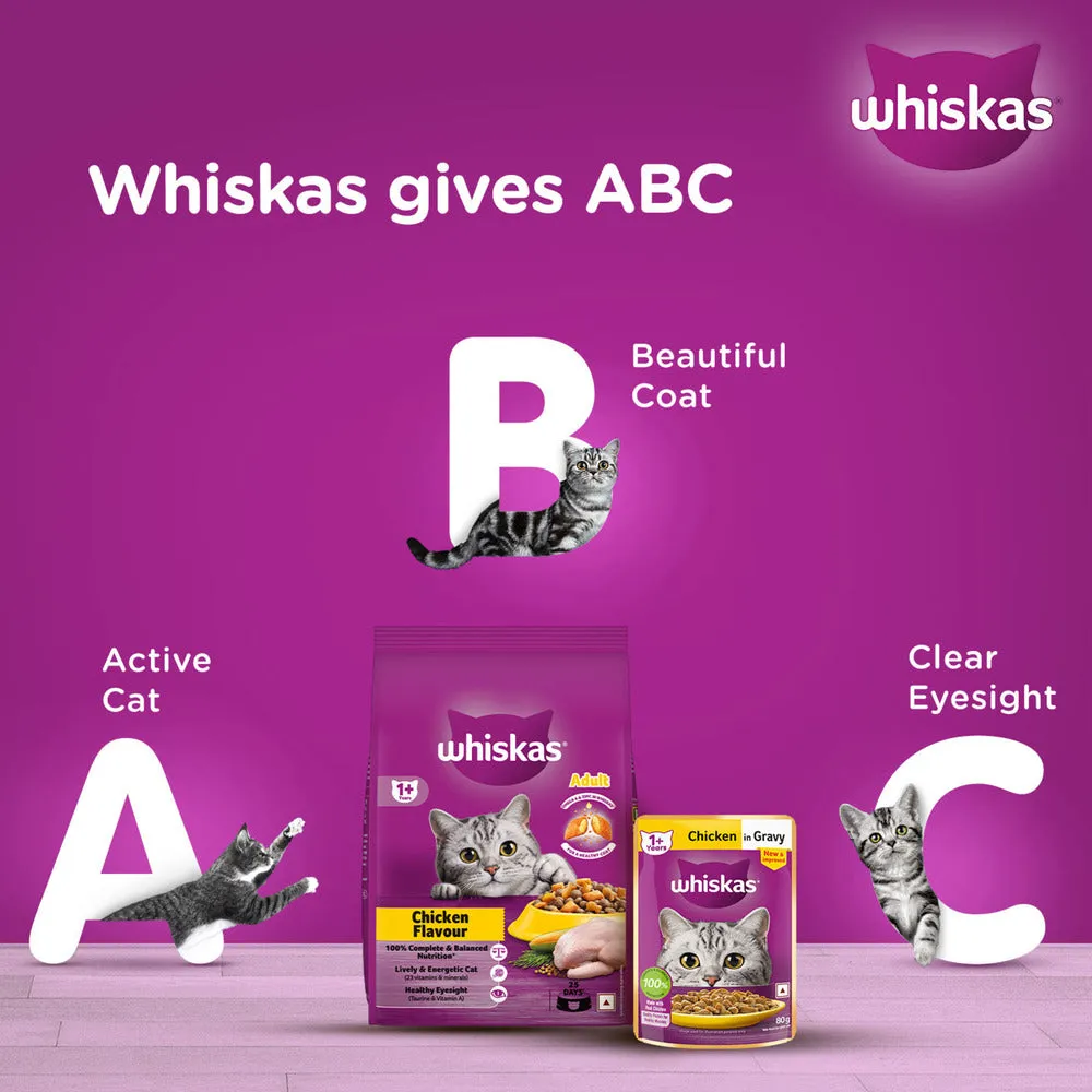 Whiskas Chicken Flavour Cat (Adult 1 ) Dry Food