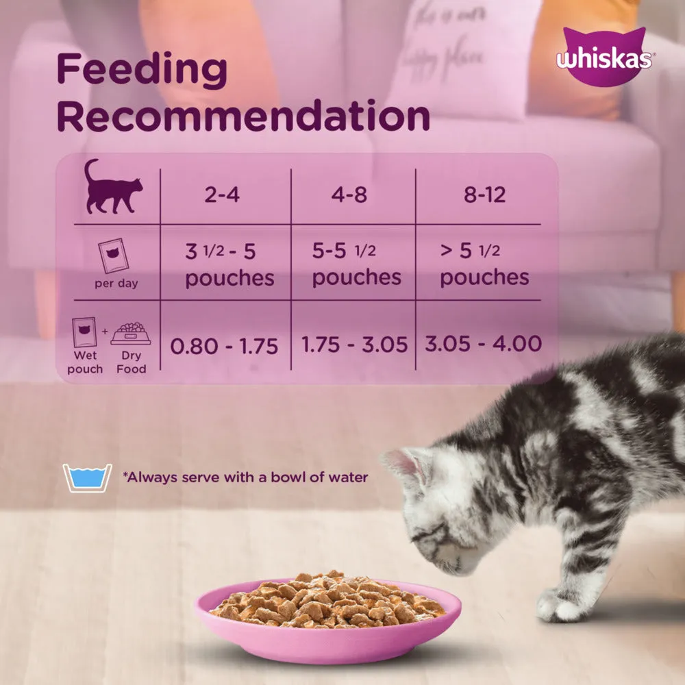 Whiskas Junior Mackerel Flavour Kitten (2-12 months) Cat Wet Food