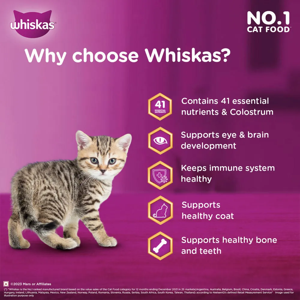 Whiskas Ocean Fish Kitten/Mother and Baby Cat Dry Food