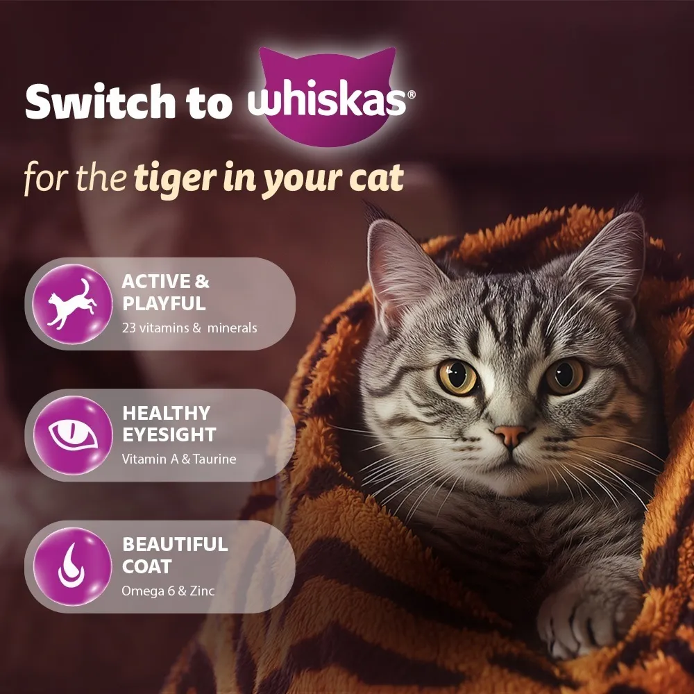 Whiskas Tuna Flavour Adult Cat Dry Food