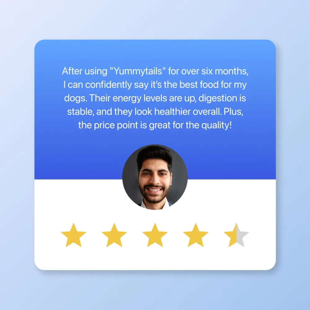Yummytails Chicken and Fish Premium Adult Medium and Large Dog Dry Food